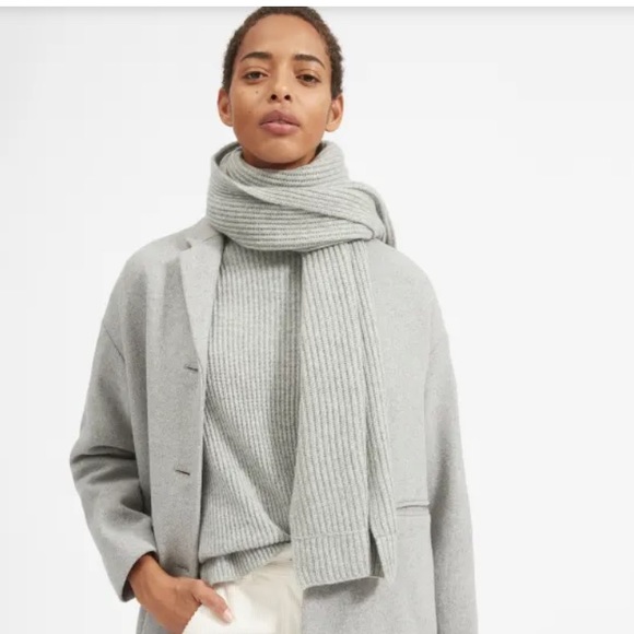 Everlane Accessories Everlane The Cashmere Rib Scarf Poshmark